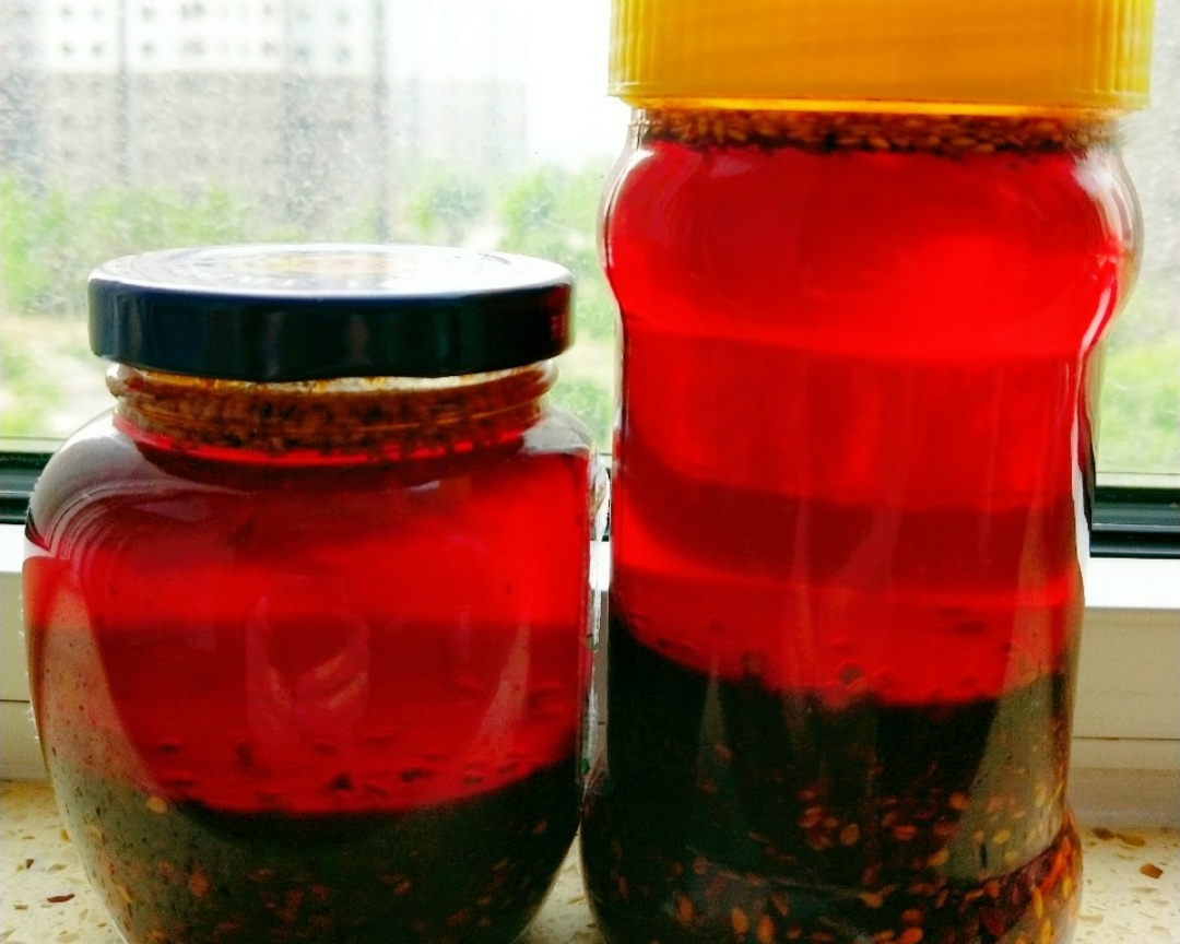 川北凉粉、麻辣凉面必备神器——红油的制作的做法