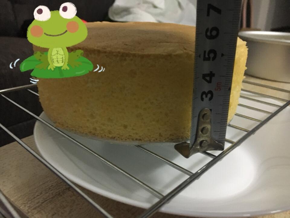 小烤箱之六寸戚风