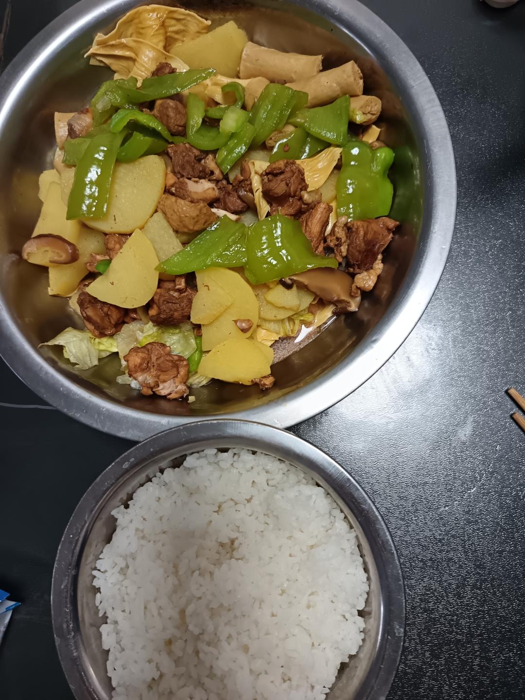 外卖第一名，简单在家做|黄焖鸡米饭