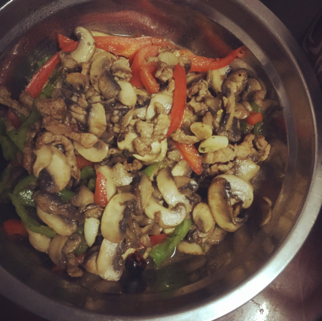 香菇肉片