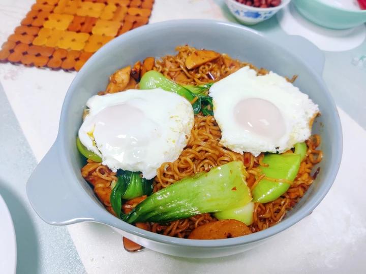秒杀路边摊✨好吃到没朋友‼️懒人炒方便面🍜