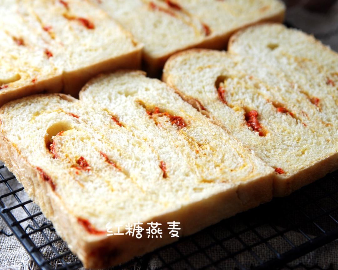 养生南瓜枸杞吐司的做法