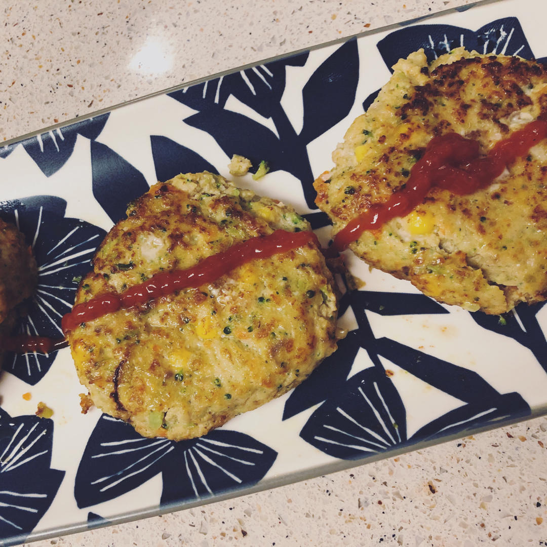 【蔬菜鸡肉饼】