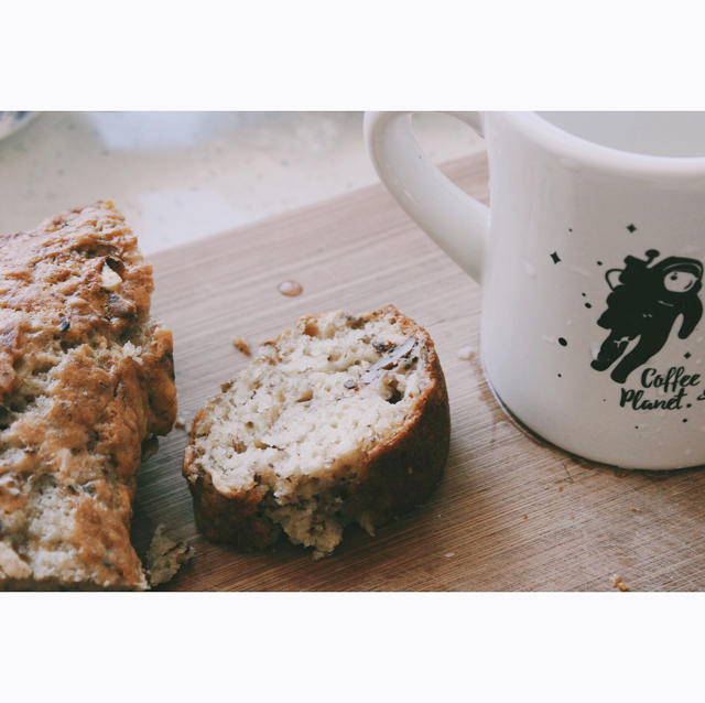 星巴克香蕉核桃蛋糕（Banana loaf）