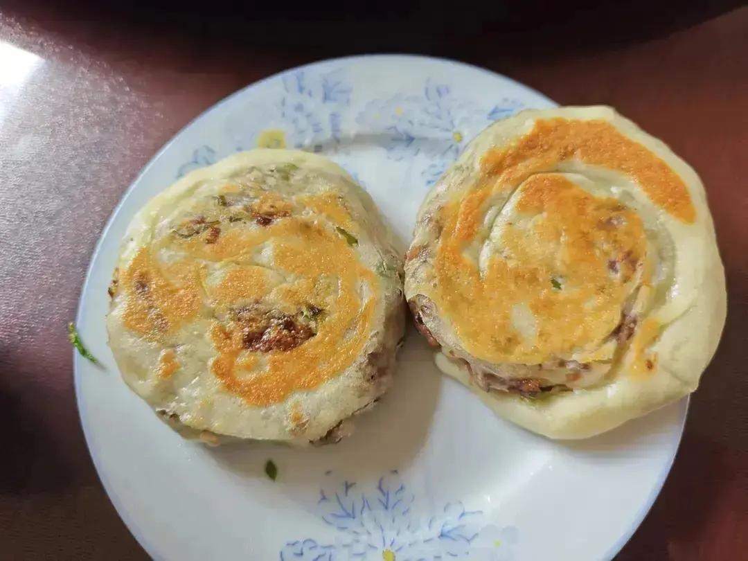 油酥肉饼