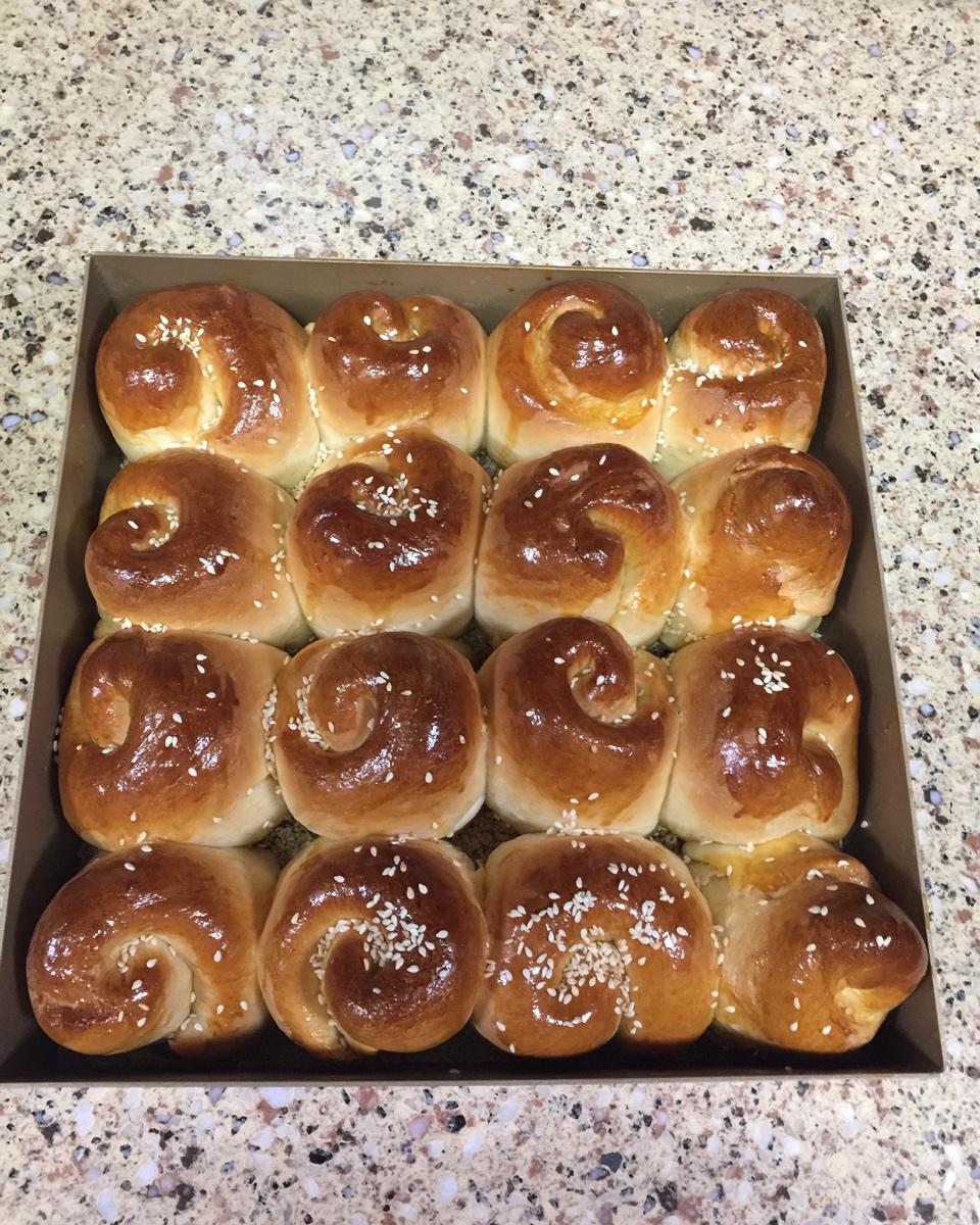 蜂蜜脆底小面包