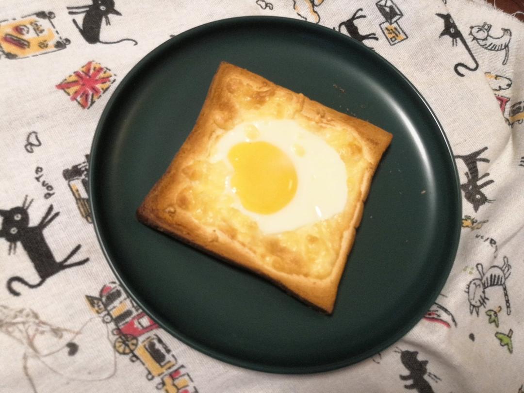 鸡蛋芝士烤吐司