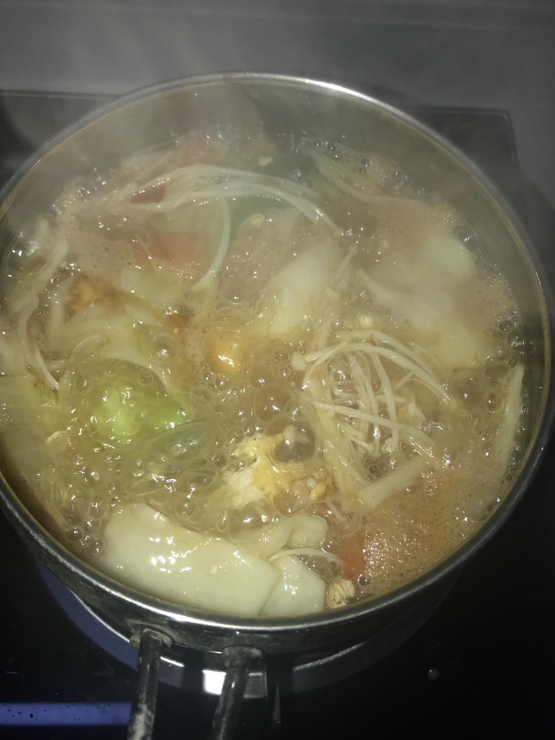 什锦面片汤