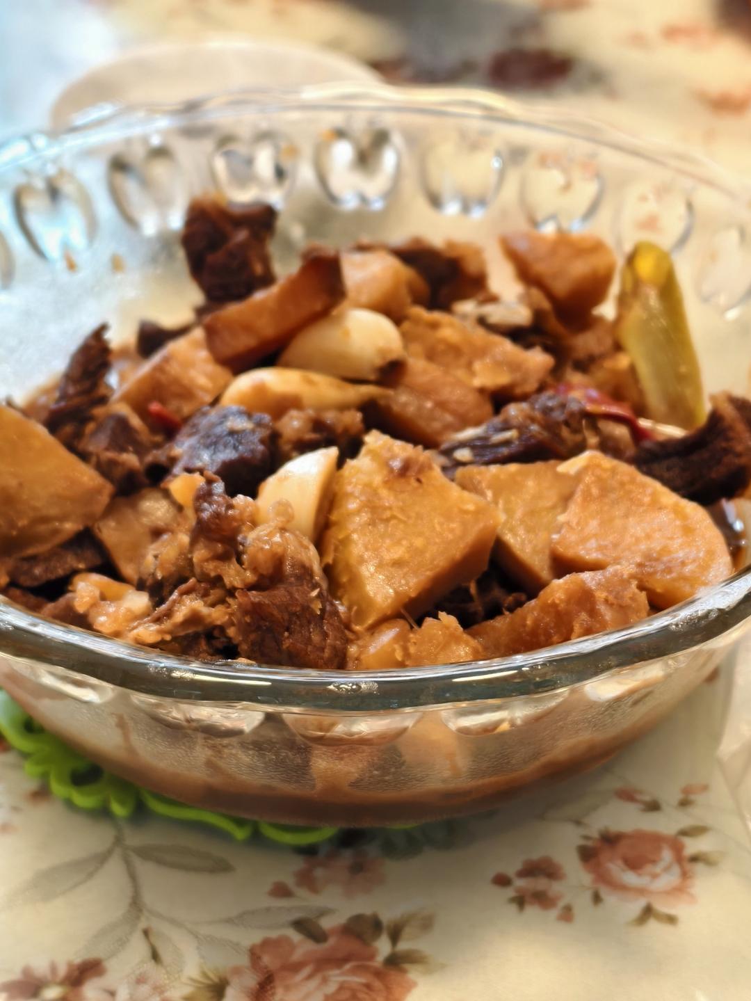 土豆炖牛肉