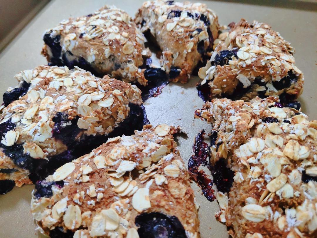 减脂|无油无糖‼️仅63卡🎃全麦南瓜司康