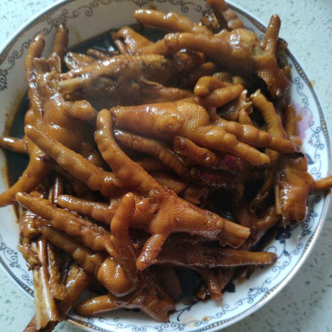 秘制红烧鸡爪