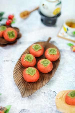 柿柿如意流心月饼【北鼎烤箱食谱】的做法 步骤15