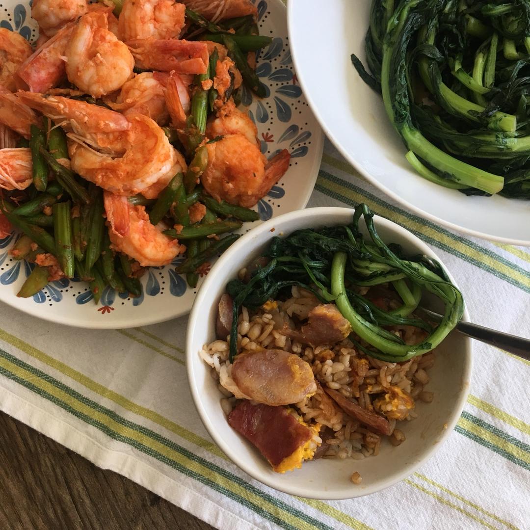 腊味煲仔饭（电饭煲版）