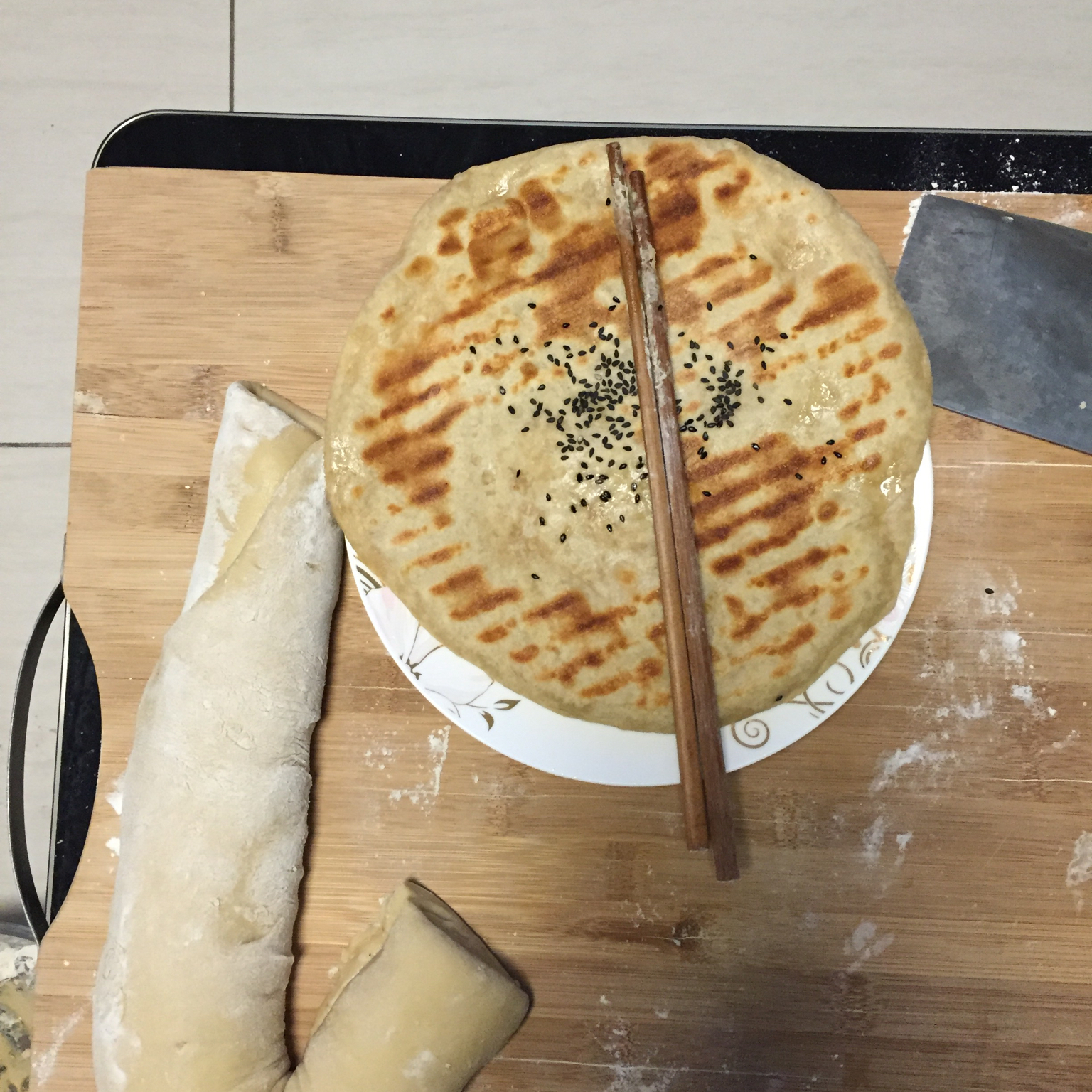 自制烙饼