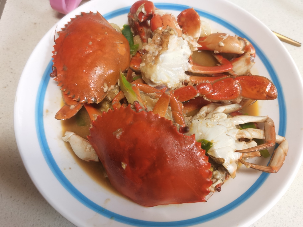 【家烧青蟹】吃蟹这件事，我一分钟都等不了！