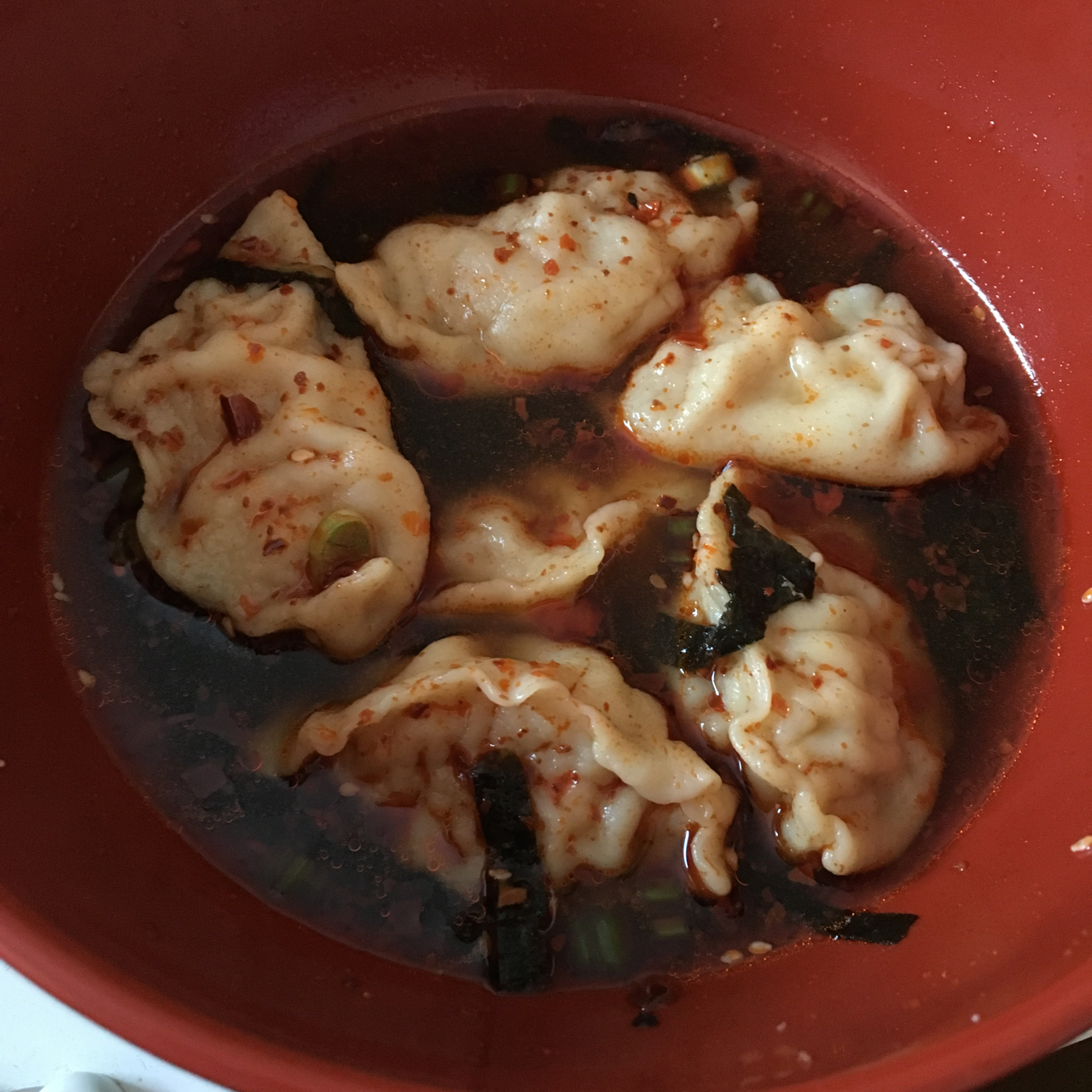 酸汤水饺