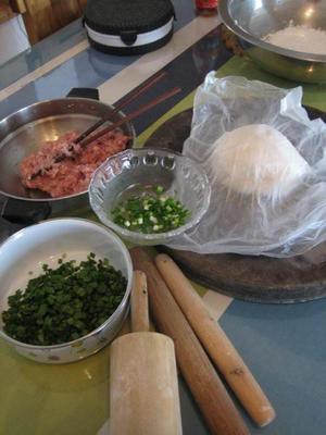 京东韭菜肉饼的做法 步骤4