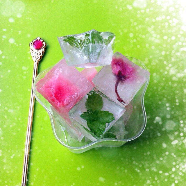 flavoured ice cubes （水果冰）