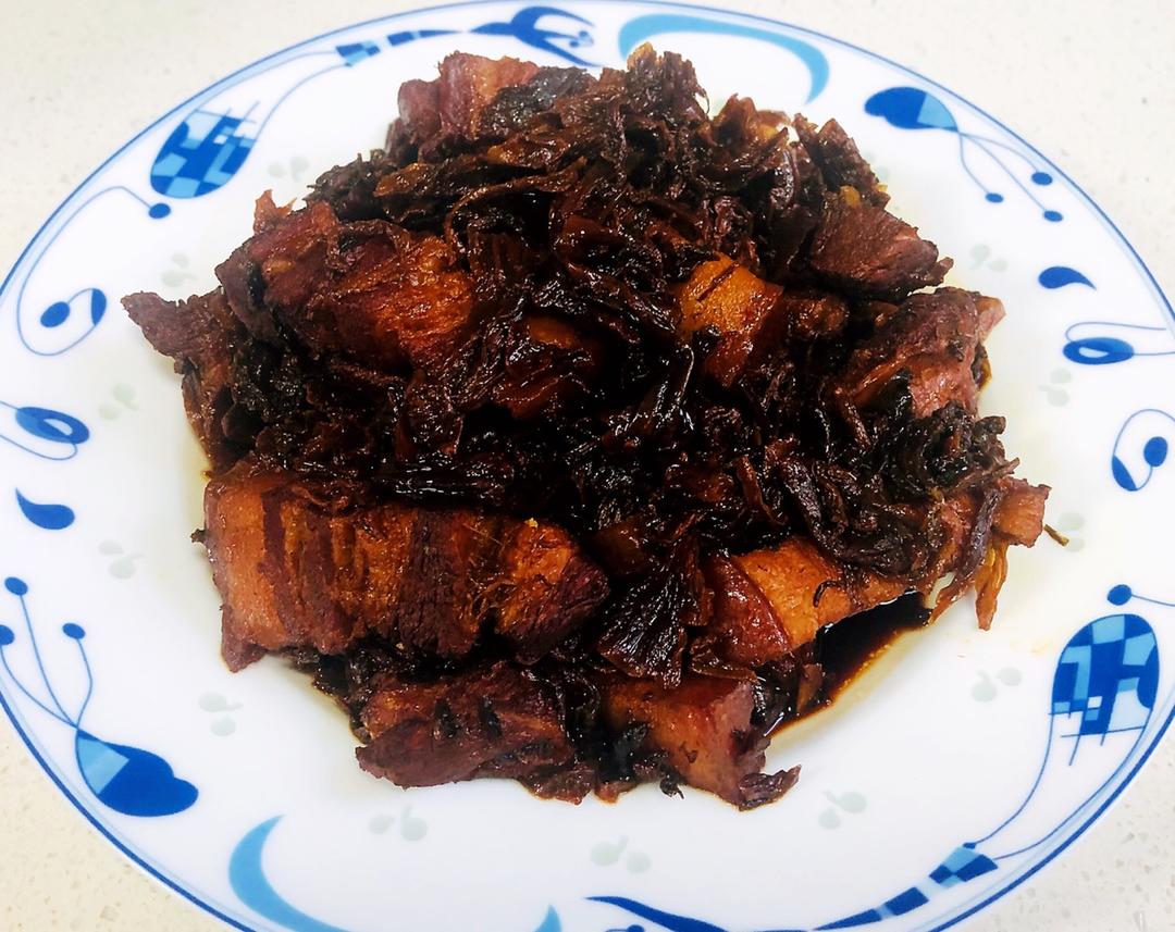 霉干菜烧肉（乌干菜焖肉）好吃到停不下来！
