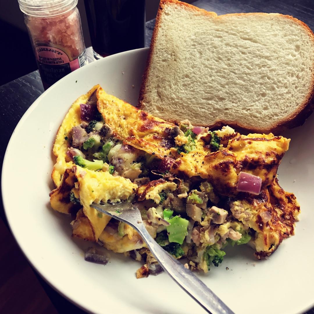 西式乳酪欧姆蛋 omelette