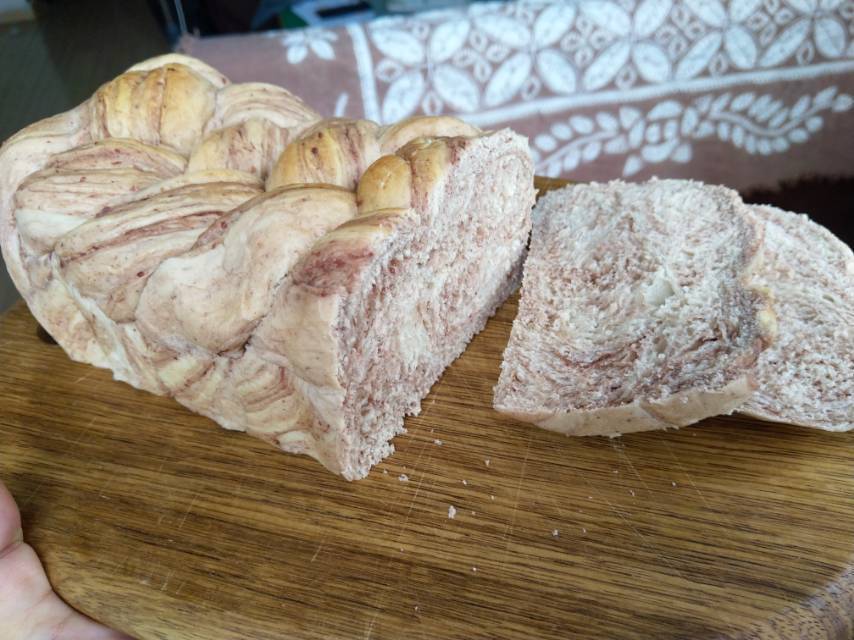 大理石红豆沙吐司
