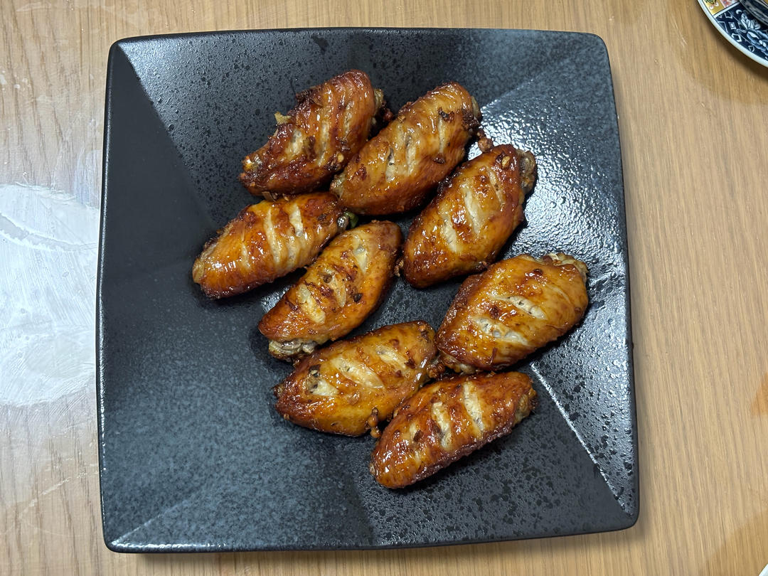 秒杀外面轻食店的所有鸡翅 吃了一次就彻底爱上(空气炸锅版)