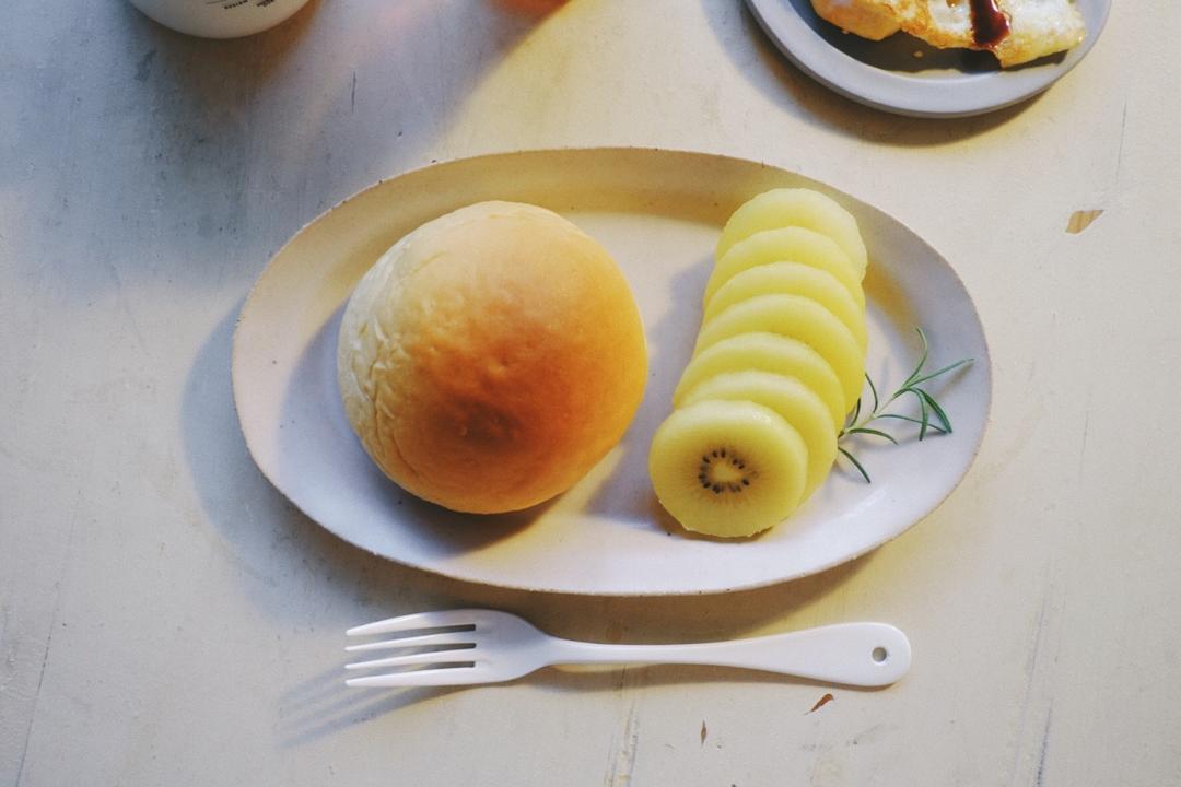 软噗噗的香芋小包