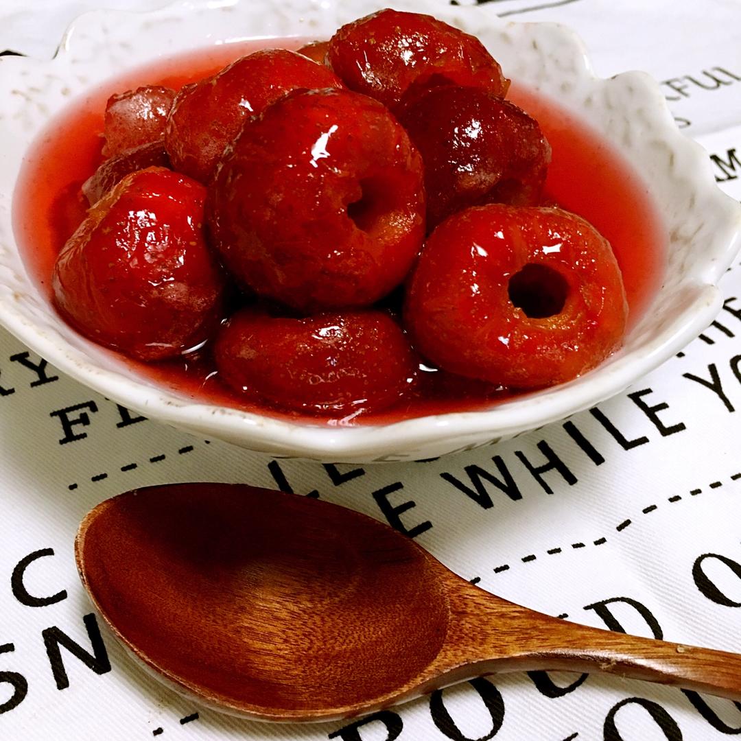 幼鱼做的炒红果