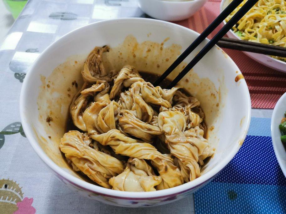 老式拌豆皮（小时候的味道）