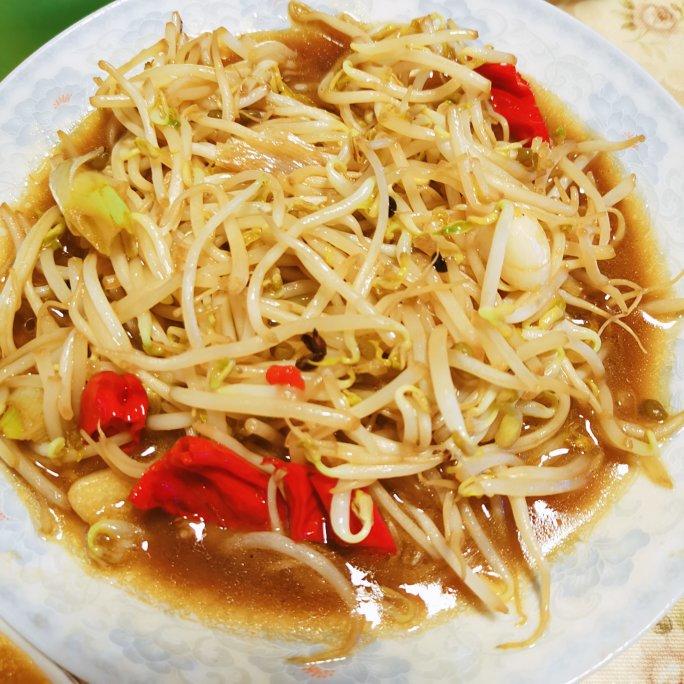 不放肉🌸超好吃的炒绿豆芽🌸