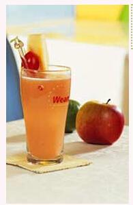 给你好气色果汁── 芒果柳丁苹果汁的做法