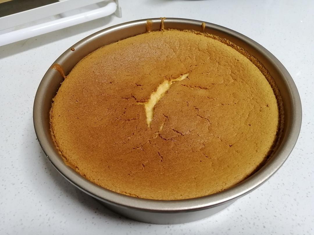 超柔软6寸戚风蛋糕(附8寸配方)零失败 超详细‼️含操作视频