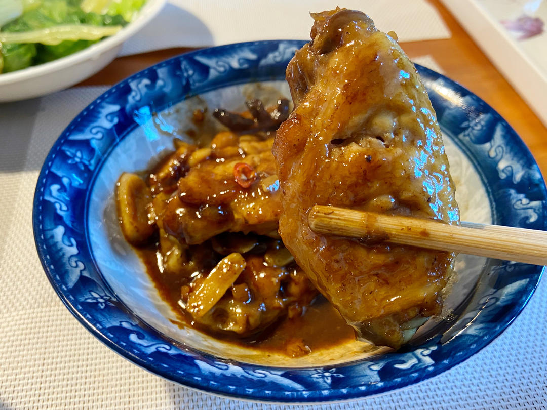 妈妈家的味道，吃了停不下来的红烧鸡翅