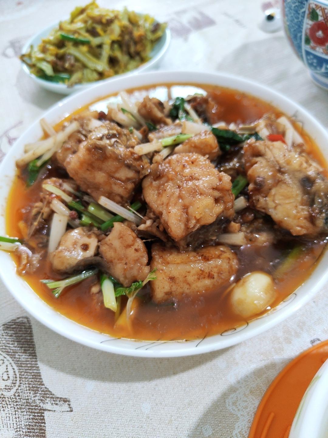 红烧草鱼块