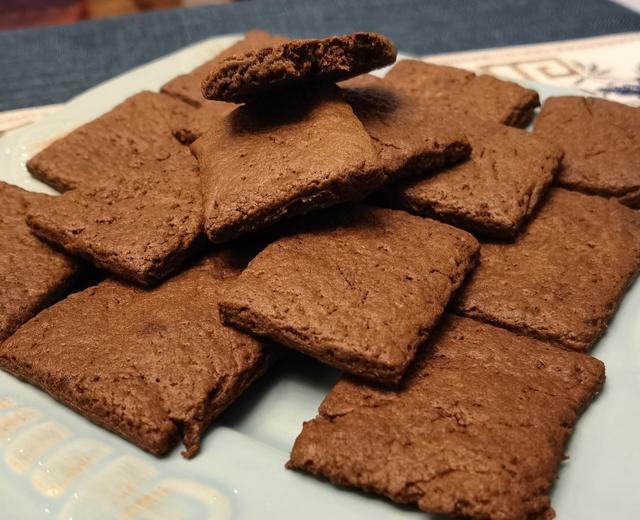 懒人食谱：松饼粉+巧克力的酥脆小饼干