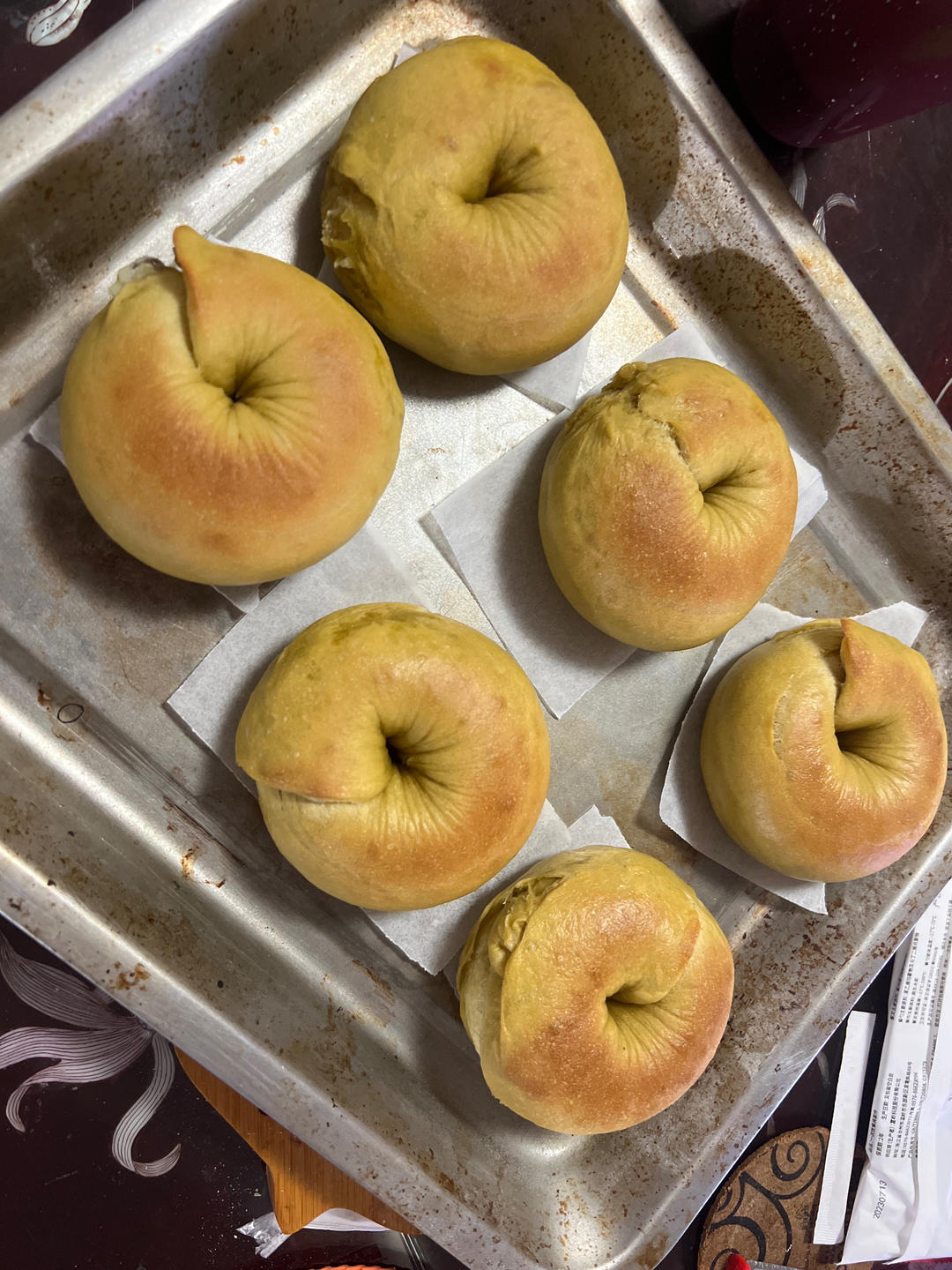 蓝莓🫐乳酪贝果🥯/步骤详细/简单好做