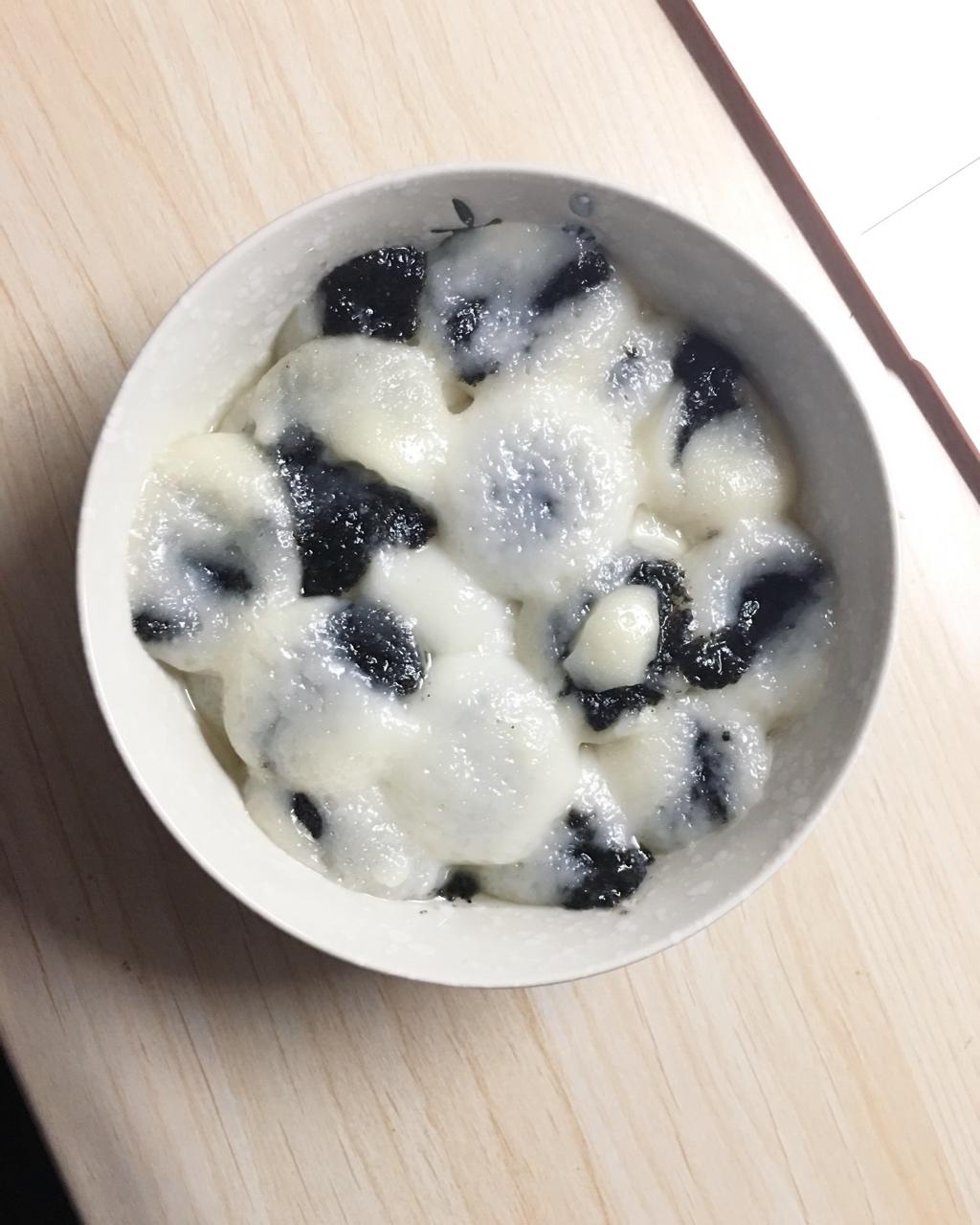 蒸汤圆