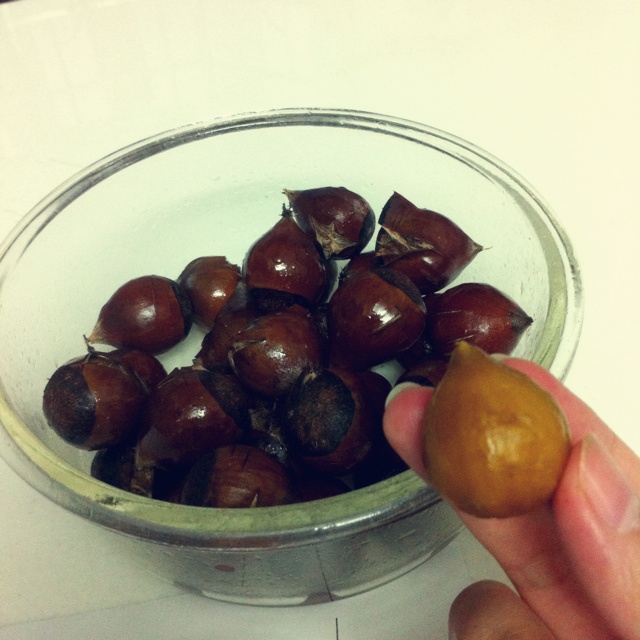 糖炒栗子微波炉版