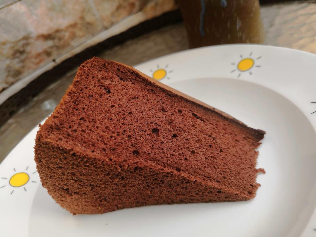 可可戚风蛋糕～8寸～百分百成功