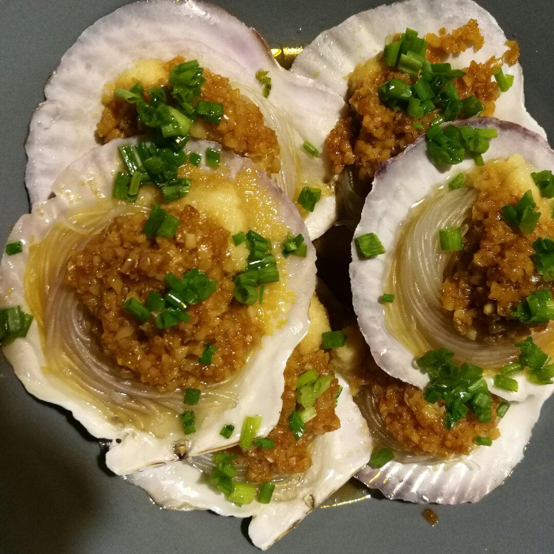 黄金蒜茸扇贝粉丝