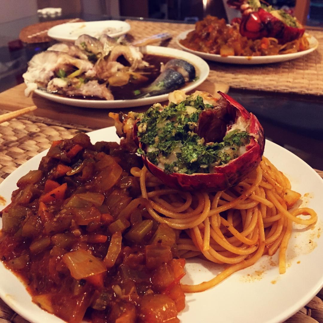 龙虾天使意面【曼达小馆】