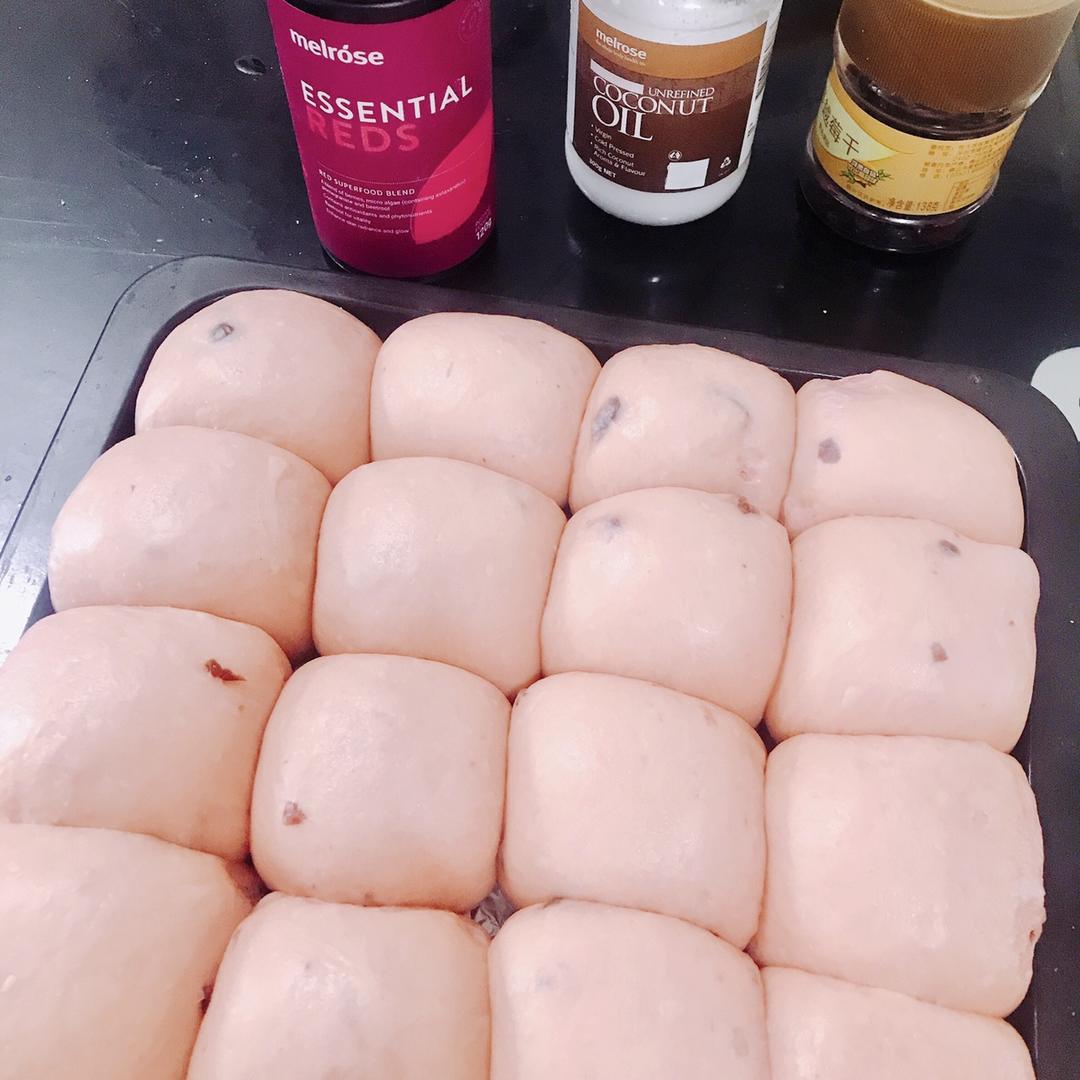 鲜奶油小餐包（一次发酵）