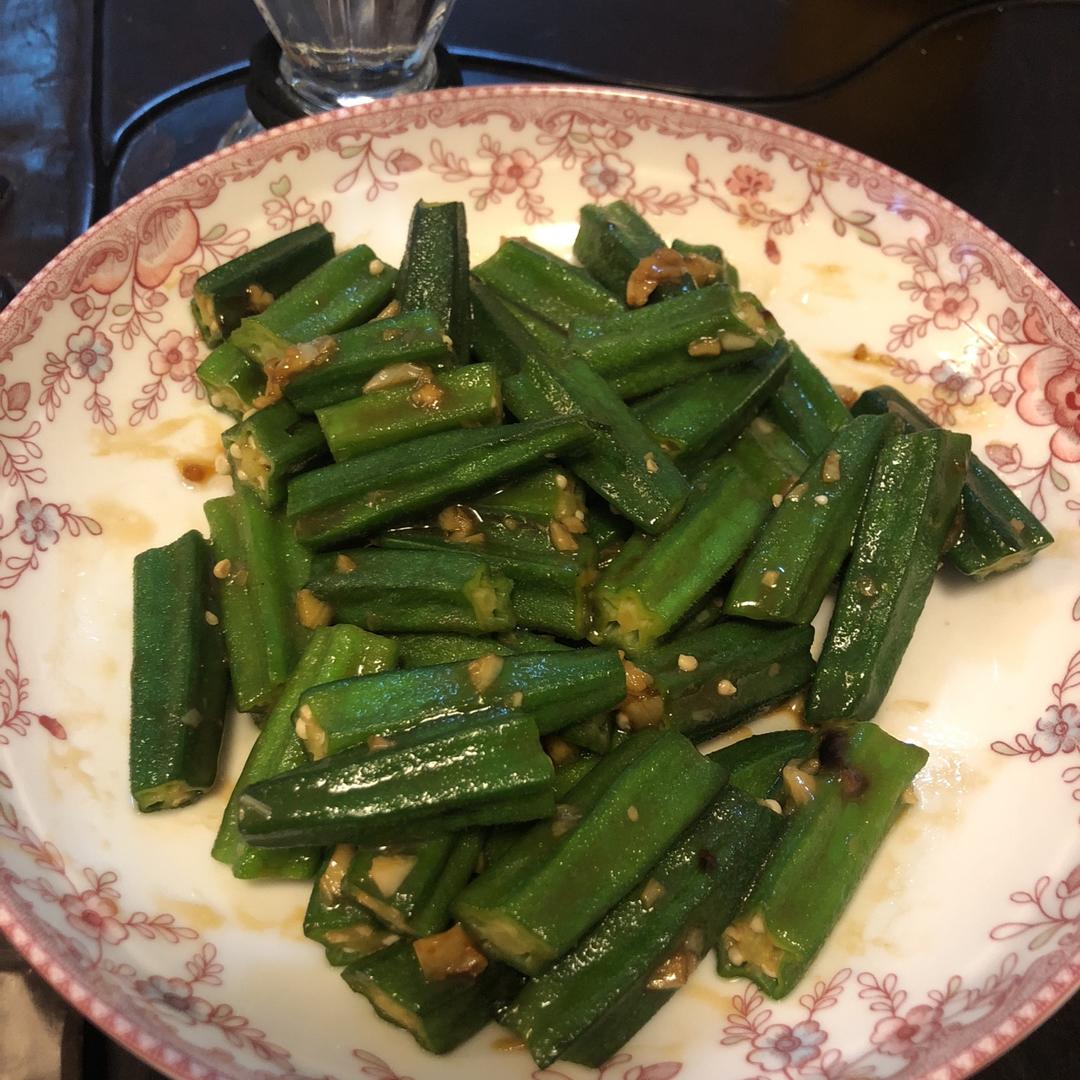 蚝油秋葵