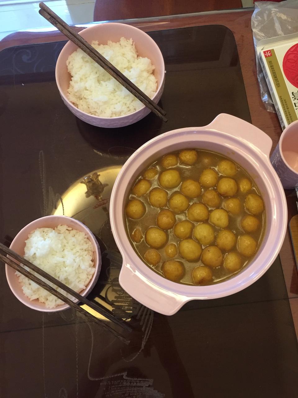 咖喱鱼蛋
