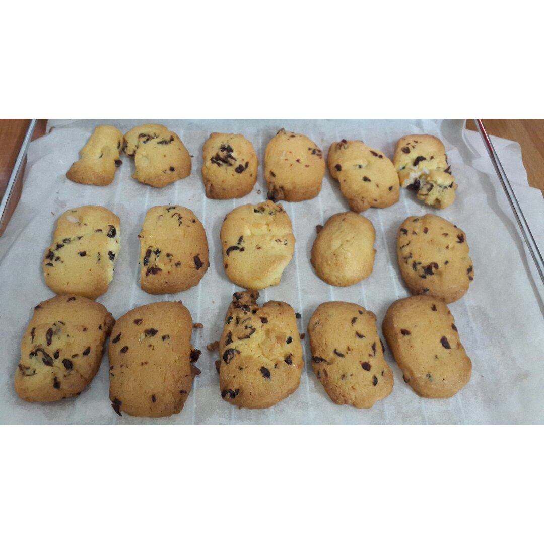 蔓越莓饼干--新手烘焙0压力 #皮黑森林#