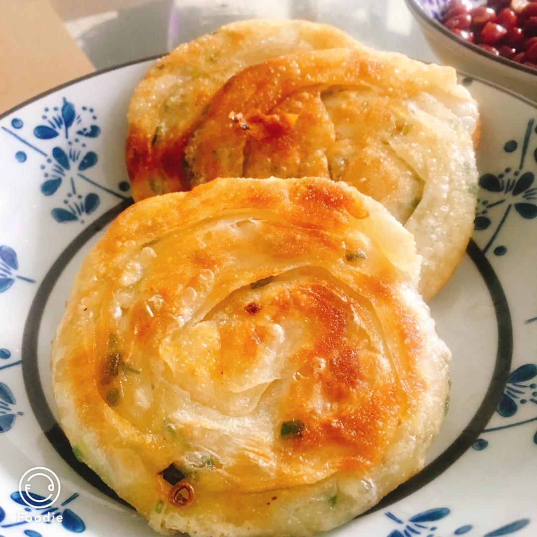 饺子皮葱油饼