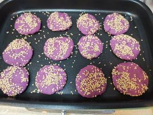 紫薯豆沙饼的做法 步骤7