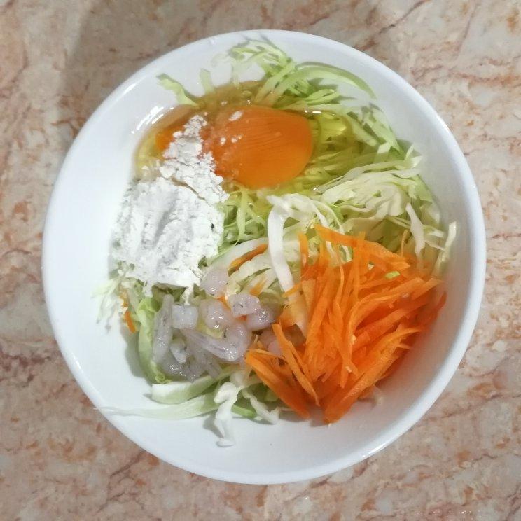 快手低脂蔬菜饼大阪烧