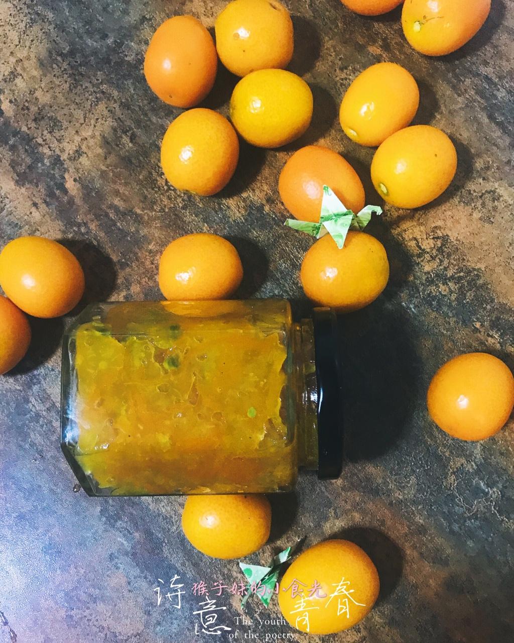 金桔酱润肺止咳化痰疗效好。金桔酱。