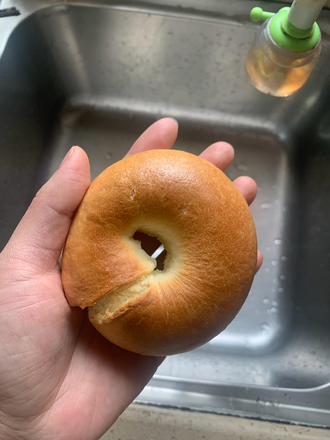 基础奶香贝果&蜜豆乳酪贝果